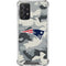 NFL New England Patriots Camo Galaxy A72 5G Clear Case